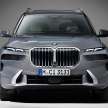 2023 BMW X7 facelift – G07 LCI gets split headlights, illuminated grille, 23-inch wheels, mild hybrid engines