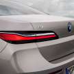 2023 BMW i7 previewed in Malaysia – G70 7 Series EV with 544 PS, 615 km range; Mercedes-Benz EQS rival