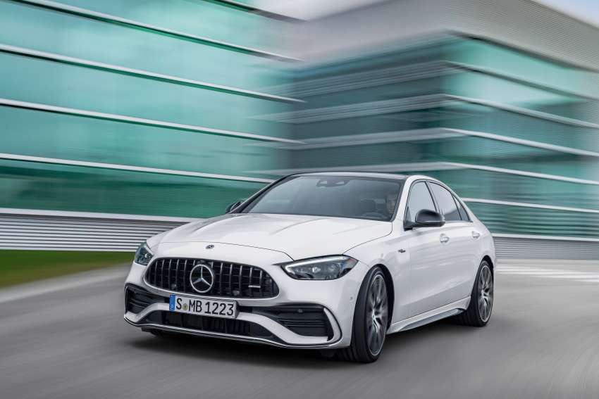 W206 Mercedes-AMG C43 4Matic – 2.0T four-cylinder replaces 3.0T V6; 408 PS, 500 Nm with electric turbo 1449467