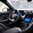 W206 Mercedes-AMG C43 4Matic – 2.0T four-cylinder replaces 3.0T V6; 408 PS, 500 Nm with electric turbo
