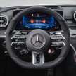 W206 Mercedes-AMG C43 4Matic – 2.0T four-cylinder replaces 3.0T V6; 408 PS, 500 Nm with electric turbo