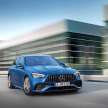 W206 Mercedes-AMG C43 4Matic – 2.0T four-cylinder replaces 3.0T V6; 408 PS, 500 Nm with electric turbo