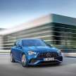 W206 Mercedes-AMG C43 4Matic – 2.0T four-cylinder replaces 3.0T V6; 408 PS, 500 Nm with electric turbo