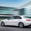 W206 Mercedes-AMG C43 4Matic – 2.0T four-cylinder replaces 3.0T V6; 408 PS, 500 Nm with electric turbo
