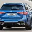 W206 Mercedes-AMG C43 4Matic – 2.0T four-cylinder replaces 3.0T V6; 408 PS, 500 Nm with electric turbo