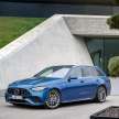 W206 Mercedes-AMG C43 4Matic – 2.0T four-cylinder replaces 3.0T V6; 408 PS, 500 Nm with electric turbo