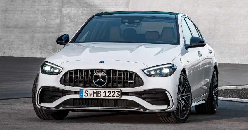 W206 Mercedes-AMG C43 4Matic – 2.0T four-cylinder replaces 3.0T V6; 408 PS, 500 Nm with electric turbo 1449470