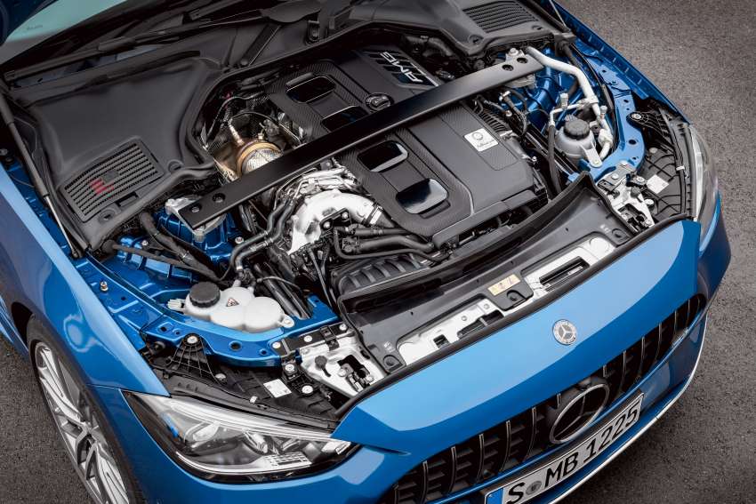 W206 Mercedes-AMG C43 4Matic – 2.0T four-cylinder replaces 3.0T V6; 408 PS, 500 Nm with electric turbo 1449508