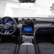 W206 Mercedes-AMG C43 4Matic – 2.0T four-cylinder replaces 3.0T V6; 408 PS, 500 Nm with electric turbo