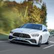 W206 Mercedes-AMG C43 4Matic – 2.0T four-cylinder replaces 3.0T V6; 408 PS, 500 Nm with electric turbo
