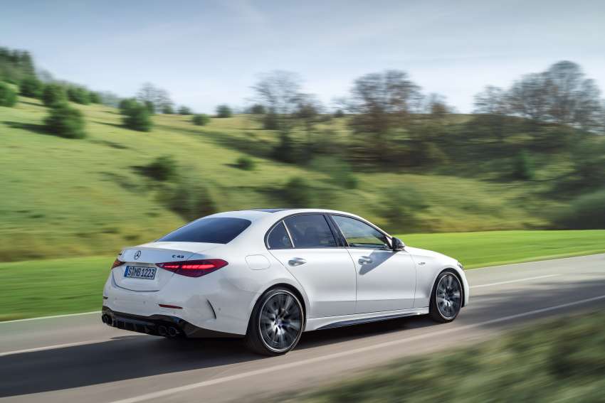 W206 Mercedes-AMG C43 4Matic – 2.0T four-cylinder replaces 3.0T V6; 408 PS, 500 Nm with electric turbo 1449519