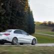 W206 Mercedes-AMG C43 4Matic – 2.0T four-cylinder replaces 3.0T V6; 408 PS, 500 Nm with electric turbo
