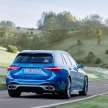 W206 Mercedes-AMG C43 4Matic – 2.0T four-cylinder replaces 3.0T V6; 408 PS, 500 Nm with electric turbo