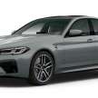 2022 BMW M5, M5 Competition facelifts launched in Malaysia – new styling, same power; from RM999k