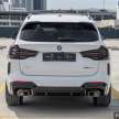 2022 BMW X3 xDrive30e M Sport facelift in Malaysia – new 292 PS PHEV with 50 km electric range, RM321k