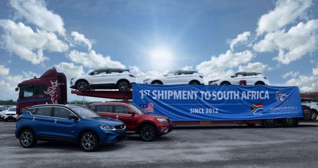 Proton buat penghantaran pertama ke pasaran Afrika Selatan; CKD di Sri Lanka bakal bermula tahun ini