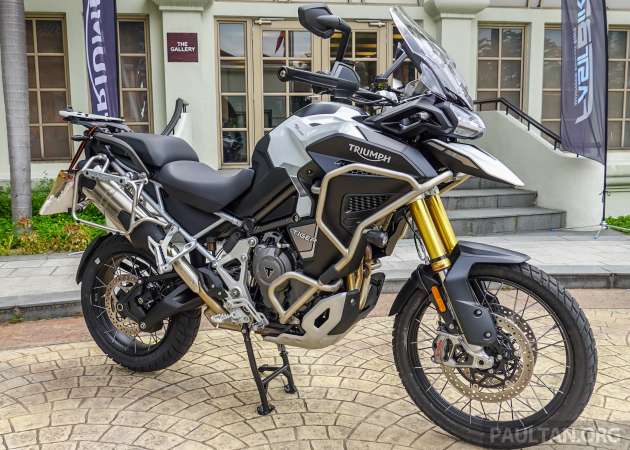GALLERY: 2022 Triumph Tiger 1200 GT Pro and Rally Explorer in Malaysia, at RM115,900 and RM130,900