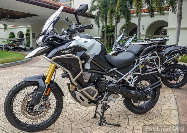 GALLERY: 2022 Triumph Tiger 1200 GT Pro and Rally Explorer in Malaysia, at RM115,900 and RM130,900