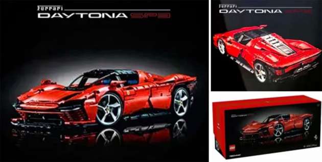 Lego Ferrari Daytona SP3 42143 to debut as part of Lego Technic range – 3,776 pieces, pre-order open!