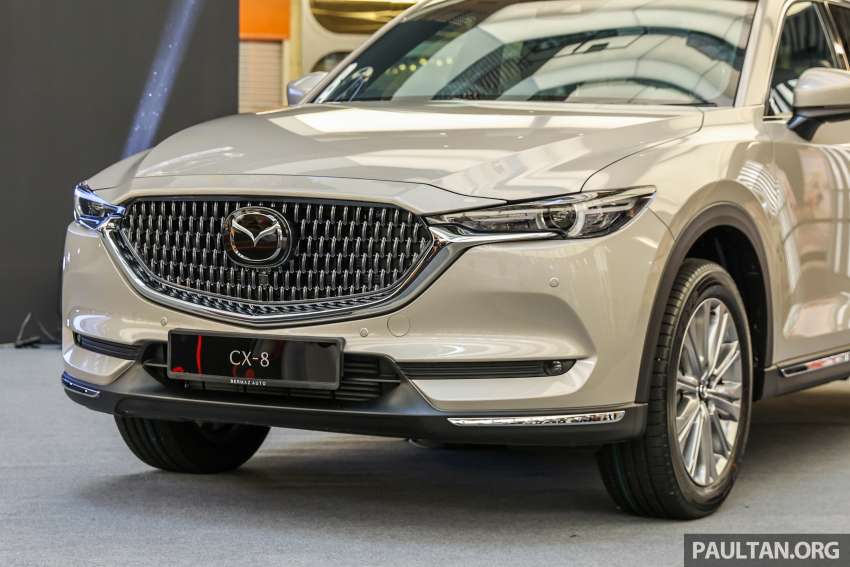 Mazda CX-8 2022 dilancarkan di Malaysia — varian 2.5L turbo baru, harga dari RM178k hingga RM212k 1477273