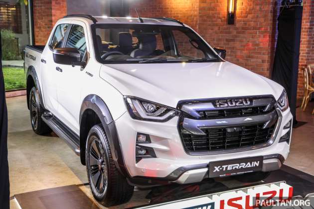 Isuzu D-Max X-Terrain 2022 — varian 3.0L dikemaskini, warna baru, AVM, pengecas tanpa wayar; RM147k
