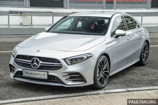 Mercedes-AMG A 35 Sedan V177 2022 CKD dilancar di Malaysia – RM325k tanpa SST, 306PS/400 Nm, AWD