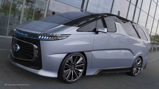 Naza Ria Design Concept — bayangan semula antara MPV terawal di M’sia; saingi rekaan Alphard, Vellfire