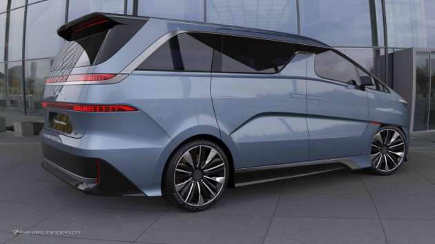 Naza Ria Design Concept — bayangan semula antara MPV terawal di M’sia; saingi rekaan Alphard, Vellfire