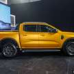 Bangkok 2023: Ford Ranger Stormtrak slots between Wildtrak, Raptor – 20′ rims, full screen meter, e-shifter