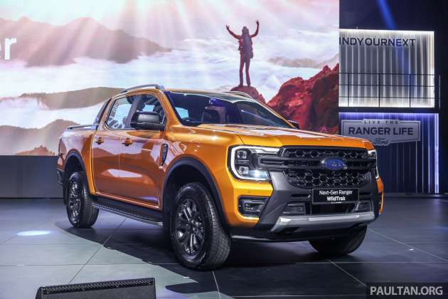 2022 Ford Ranger launched in Malaysia – XL, XLT, XLT Plus and Wildtrak, fr. RM109k; Raptor teased, Q4 intro