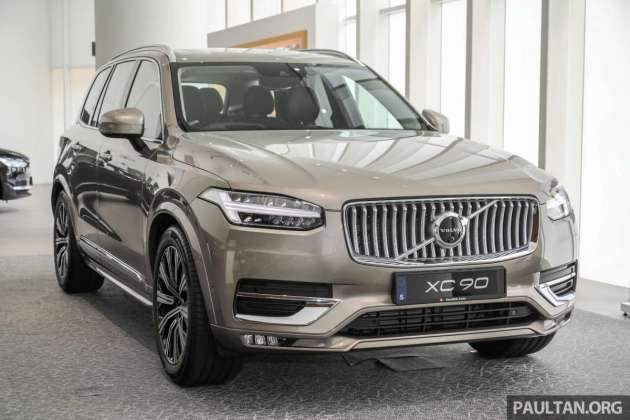 Harga SST Volvo 2022: XC90, S90 naik RM24k; XC60 naik RM22k; XC40 naik RM16k; S60, V60 naik RM19k