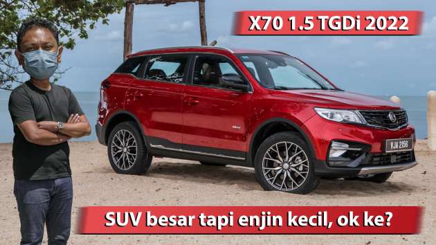 VIDEO: Proton X70 1.5L TGDI 2022 — dari RM94k