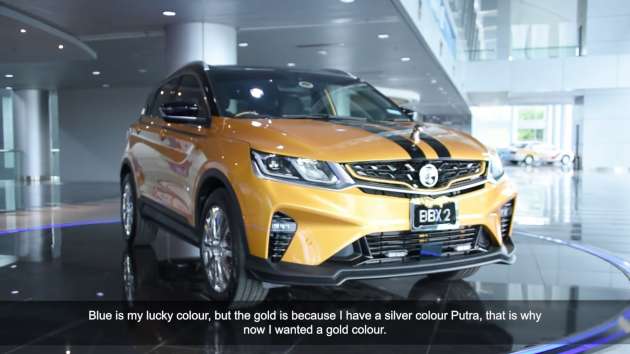 Customised Proton X50 is Tengku Sulaiman’s sixth Proton; gold/chrome exterior, wood interior, ornaments