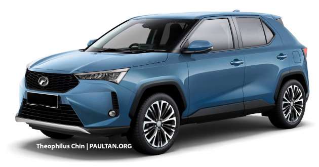 New Perodua D66B SUV rendered – bigger model to rival Proton X50? DNGA-B, 1.5L NA, D-CVT, fr RM73k?