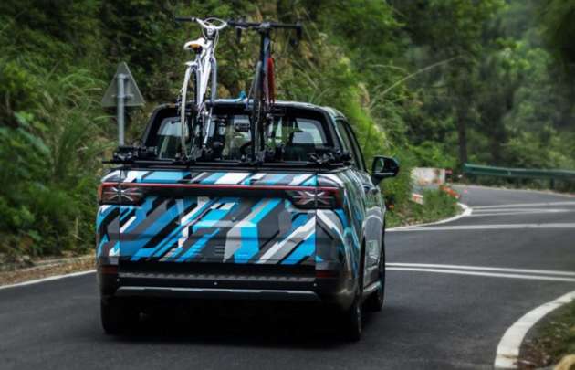 Geely RADAR dalam teaser – trak pikap elektrik platform unibody SEA, pengganti Proton Arena?