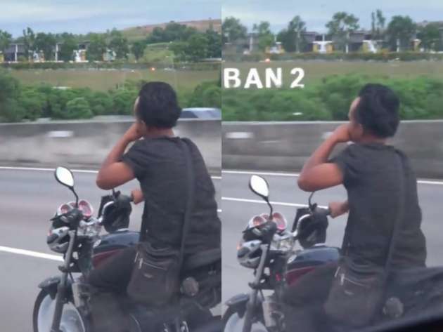 Polis buru penunggang motosikal khayal hisap gam