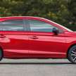 2023 Honda City Hatchback in Malaysia – prices up RM300 for petrol variants; RS e:HEV unchanged