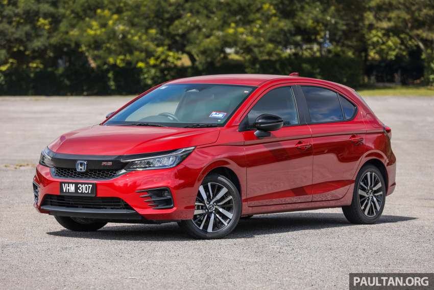 GALLERY: 2022 Honda City 1.5 V petrol sedan vs City Hatchback 1.5 RS e:HEV hybrid; RM91k – RM110k 1492848