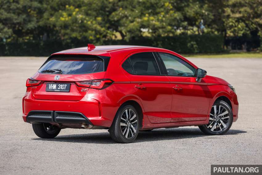 GALLERY: 2022 Honda City 1.5 V petrol sedan vs City Hatchback 1.5 RS e:HEV hybrid; RM91k – RM110k 1492852
