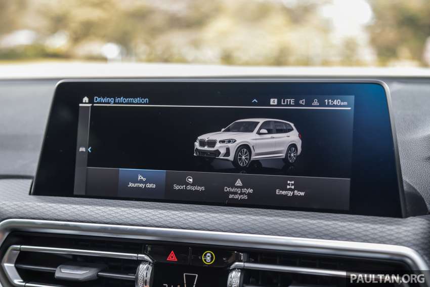 2022 G01 BMW X3 sDrive20i facelift in Malaysia – full gallery; M Sport exterior, new interior kit; fr RM297k 1500506