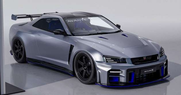 R36 Nissan Skyline GT-R design concept by Roman Miah and Avante Design – a vision for the future