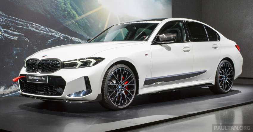 2022 BMW M340i xDrive facelift with M Performance Parts – G20 LCI loaded with carbon-fibre, Alcantara 1515542