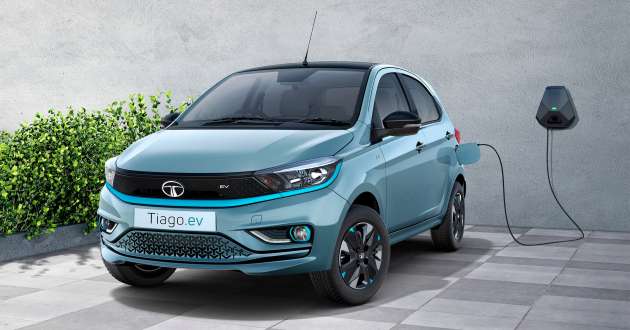 Tata Tiago EV launched in India – 19.2 kWh and 24 kWh batteries; up to 75 PS, 114 Nm, 315 km range; fr RM48k