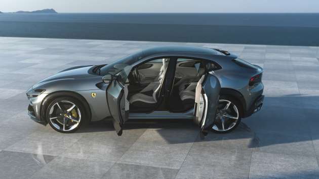 Ferrari Purosangue SUV debuts – Maranello’s first ever four-door four-seater, 725 PS and 716 Nm, 310 km/h
