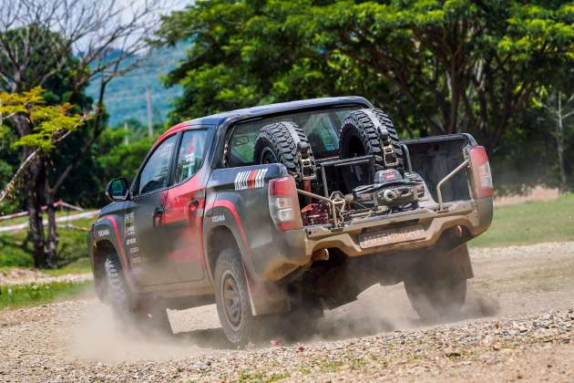 Mitsubishi Triton T1 Ralliart Asia Cross Country Rally 2022 – masih guna enjin standard, tapi betul-betul laju!
