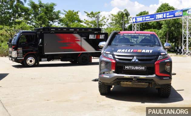 Mitsubishi Triton T1 Ralliart Asia Cross Country Rally 2022 – masih guna enjin standard, tapi betul-betul laju!
