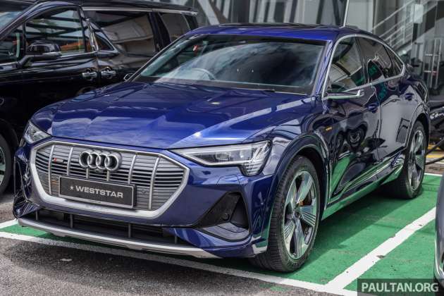 Audi e-tron Sportback di Malaysia – 55 quattro S line dengan jarak EV 446 km, 408 PS AWD; dari RM498k