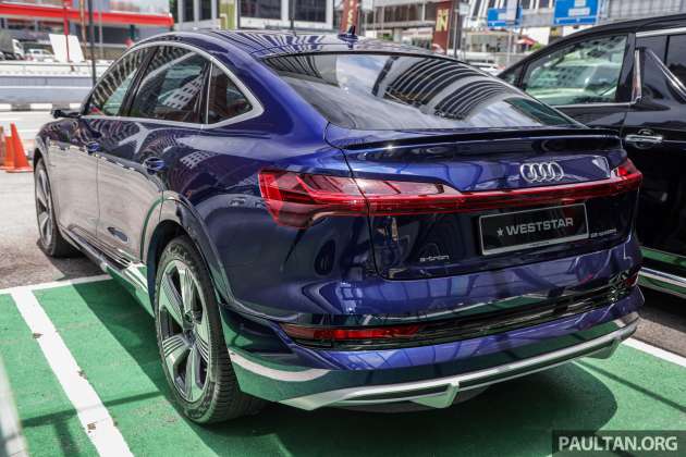 Audi e-tron Sportback di Malaysia – 55 quattro S line dengan jarak EV 446 km, 408 PS AWD; dari RM498k
