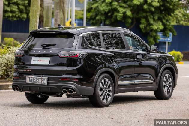 Chery Tiggo 8 Pro SUV previewed in Malaysia – 7-seat flagship model, 2.0T with 254 hp/390 Nm, PHEV option