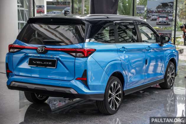 Toyota Veloz 2022 dilancar di Malaysia — MPV kompak kembar Alza, satu varian, 1.5L 106 PS/138 Nm; RM95k